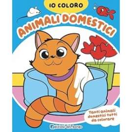 Libri DA COLORARE ANIMALI DOMESTICI