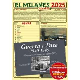 CALENDARIO EL MILANES MENABON 2025 c/volume omaggio