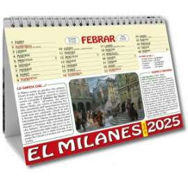 CALENDARIO EL MILANES DA TAVOLO 2025 