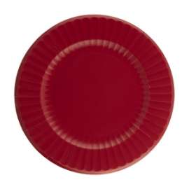 Party PIATTI diam.27cm COLOR ROSSO RUBINO conf.8pz