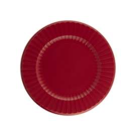 Party PIATTI diam.21cm COLOR ROSSO RUBINO conf.8pz