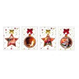 Chiudipacco Natale FANTASIE ASSORTITE conf.100pz