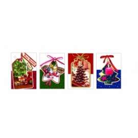 Chiudipacco Natale FANTASIE ASSORTITE conf.100pz