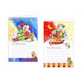 Letterine Natale FANTASIA 2 SOGGETTI conf.24pz