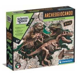 Giochi T-REX E SMILODON 2 IN 1