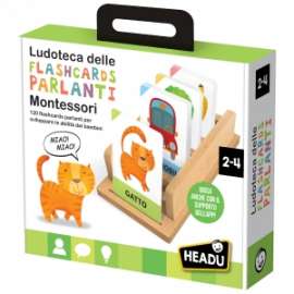 Giochi MONTESSORI LUDOTECA FLASHCARDS PARLANTI 