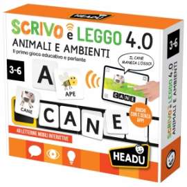 Giochi SCRIVO & LEGGO 4.0 ANIMALI E AMBIENTI