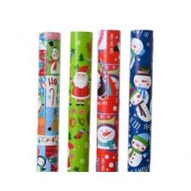 Carta Regalo Natale ROTOLI FANTASIE ASSORTITE 100x300cm