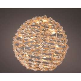 SFERA ORO C/MICROLED  diam.15cm 20L