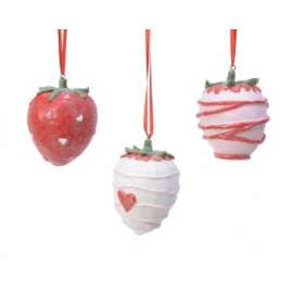 FRAGOLE DECORATIVE h.8cm