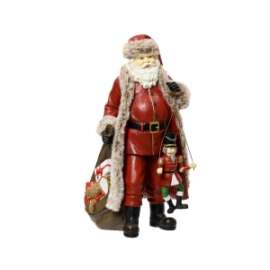 BABBO NATALE c/MARIONETTA h.38cm