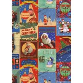 Carta Regalo Natale 70x100 FANTASIA conf.10fg