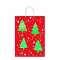 Shopper Carta Natale 20x25x11 FANTASIA conf.10pz