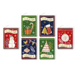 Segnapacco Natale SFUSI IN SCATOLA (90pz)