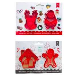 STAMPI PER BISCOTTI NATALIZI Set 2pz