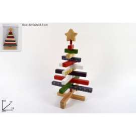 ALBERO IN LEGNO STILIZZATO 30cm .51215