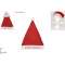 CAPPELLO NATALE ROSSO C/SCRITTA .23049
