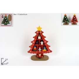 ALBERO DI NATALE IN LEGNO 18cm .51239