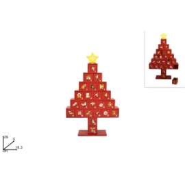 Calendario Avvento ALBERO ROSSO .94427