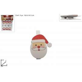 MOLLETTE BABBO NATALE Set  6pz .72361