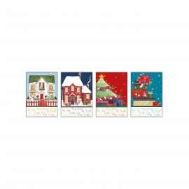 Chiudipacco Natale FANTASIE ASSORTITE conf.100pz