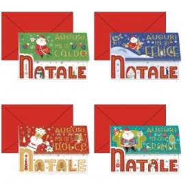 Portasoldi Natale BABBO NATALE conf.12pz