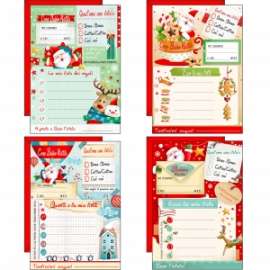 Letterine Natale BABBO NATALE conf.24pz