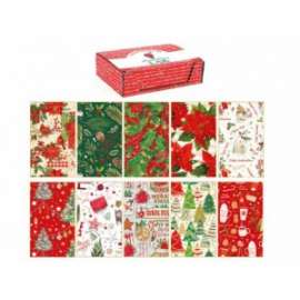 Carta Regalo Natale 70x100cm FANTASIA conf.100fg