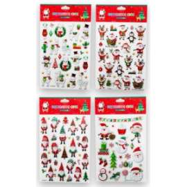 Stickers Natale SOGGETTI ASSORTITI