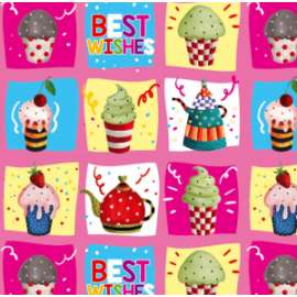 Carta Regalo 70x100cm DOLCI 83 conf.10fg  