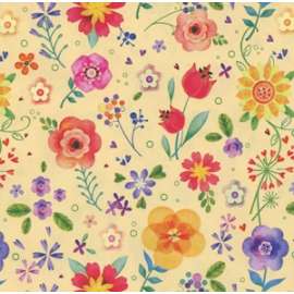 Carta Regalo 70x100cm FIORI 06 conf.10fg  