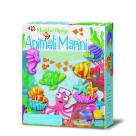 Giochi MODELLA & DIPINGI - ANIMALI MARINI