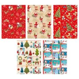 Carta Regalo Natale 70x100 CREATIVE A 10pz