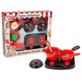 Giochi GRANDE CHEF - SET PENTOLINE C/FORNELLO