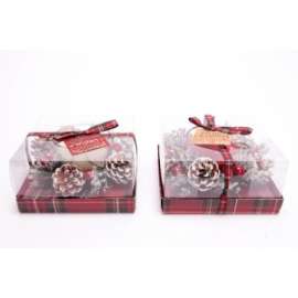 SET REGALO TARTAN C/CANDELA