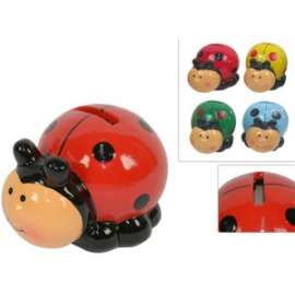 SALVADANAIO COCCINELLA 19CM  550625