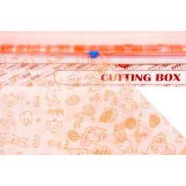 *OFFERTA Rotolo PPL 70cm x 50mt TRASPARENTE FANT.PASQUA confezione da taglio