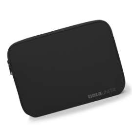 tintaUNITA DESK - BUSTA PORTA PC IN PU NERO .AI24 