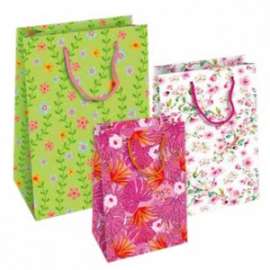 Shopper Carta 25x35x12 FIORI conf.10pz