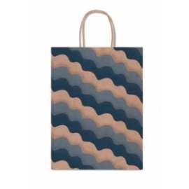 Shopper Carta 16x21x8 ONDE BLU conf.12pz 