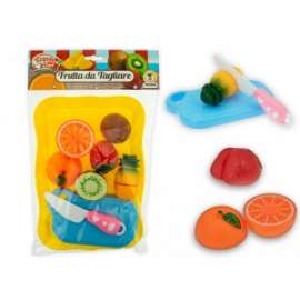 Giochi FRUTTA C/VELCRO SU VASSOIO