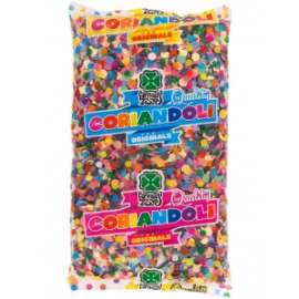 Carnevale CORIANDOLI IN BUSTA VARI COLORI 100gr conf.100pz        