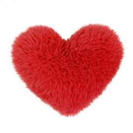 San Valentino CUORE FLUFFY ROSSO 30cm