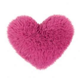 San Valentino CUORE FLUFFY MAGENTA 30cm