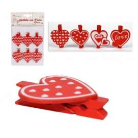 MOLLETTE CUORE 6pz .45090