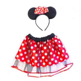 Carnevale VESTITO TOPOLINA  BABY set 2pz 