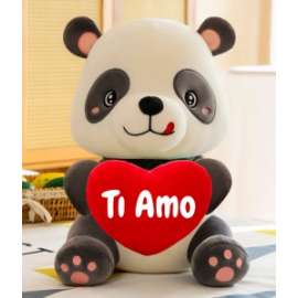 San Valentino PELUCHE PANDA CUORE 55cm