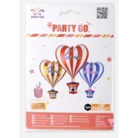 Party PALLONCINO MONGOLFIERA LOVE 81cm