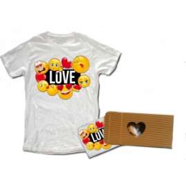 San Valentino T-SHIRT SMILE S-M-L