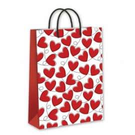 Shopper San Valentino FANTASIE ASSORTITE misura XL conf.6pz        